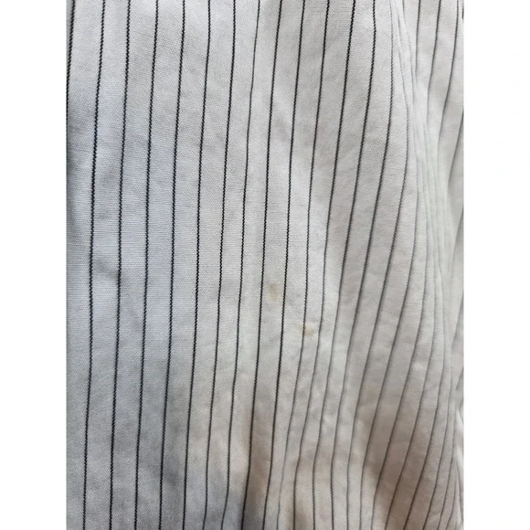 EXPRESS Men's Striped Button Down Long Sleeve Dress Shirt - Picture 3 of 9